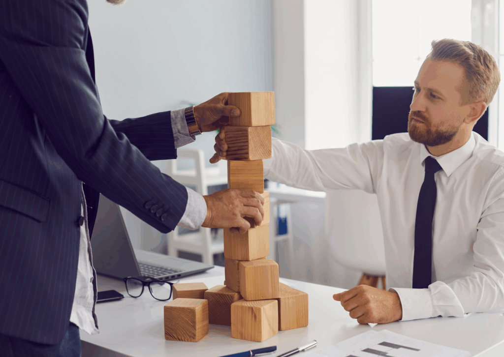 the house-building process