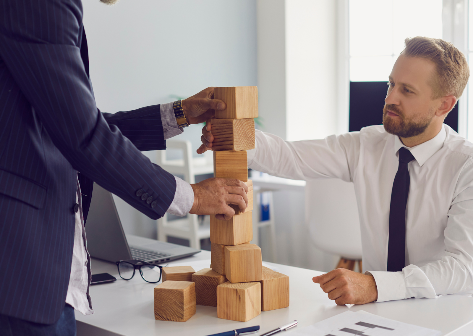 the house-building process