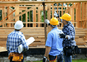 what are the stages of building a house