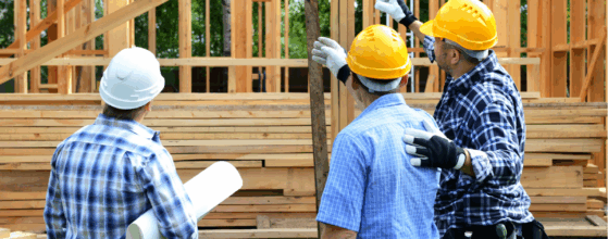 what are the stages of building a house